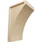 Ekena Millwork 3"W x 3 1/2"D x 6"H Small Lawson Wood Corbel, Rubberwood CORW03X03X06LWRW - alternate 1
